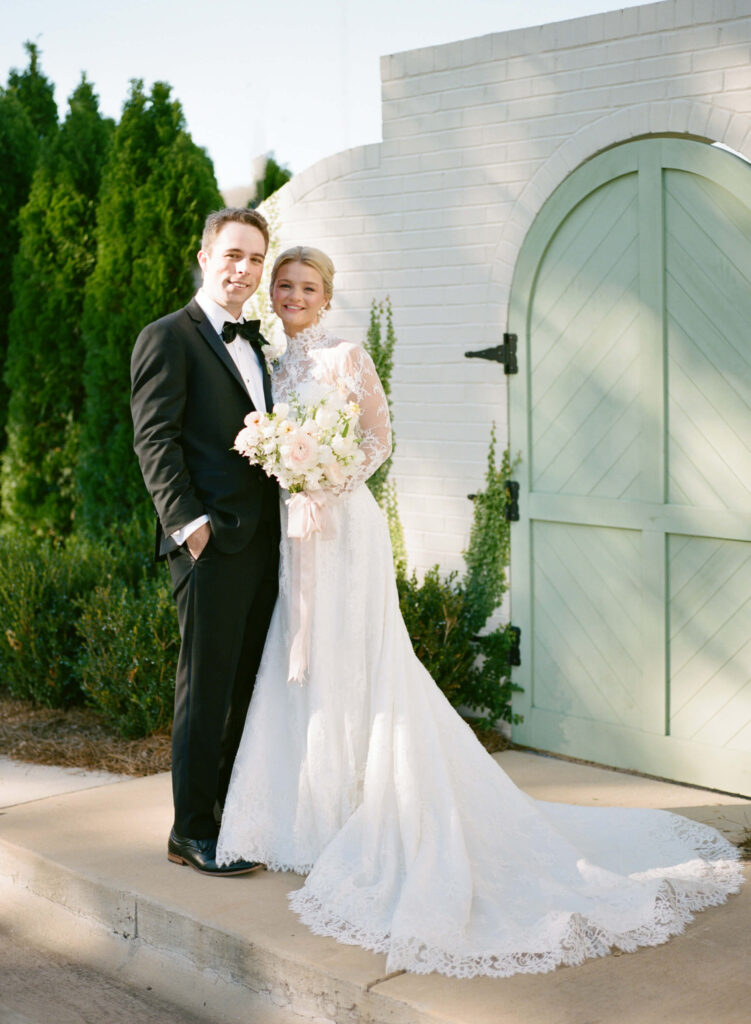 Wedding photos on film at The Farrell in Birmingham, AL