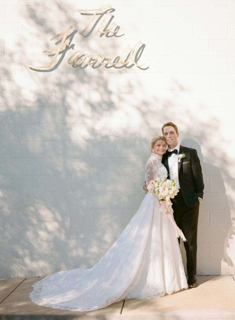 Wedding photos on film at The Farrell in Birmingham, AL