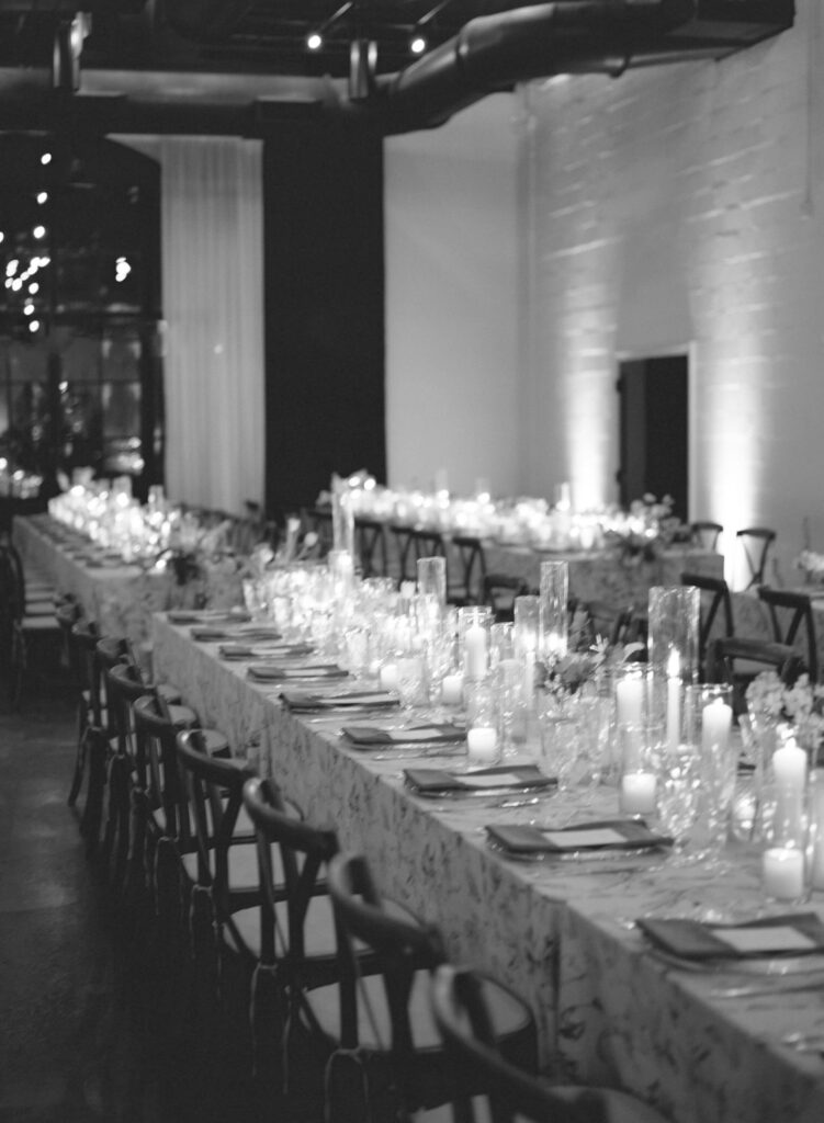 Wedding reception at The Farrell in Birmingham, AL
