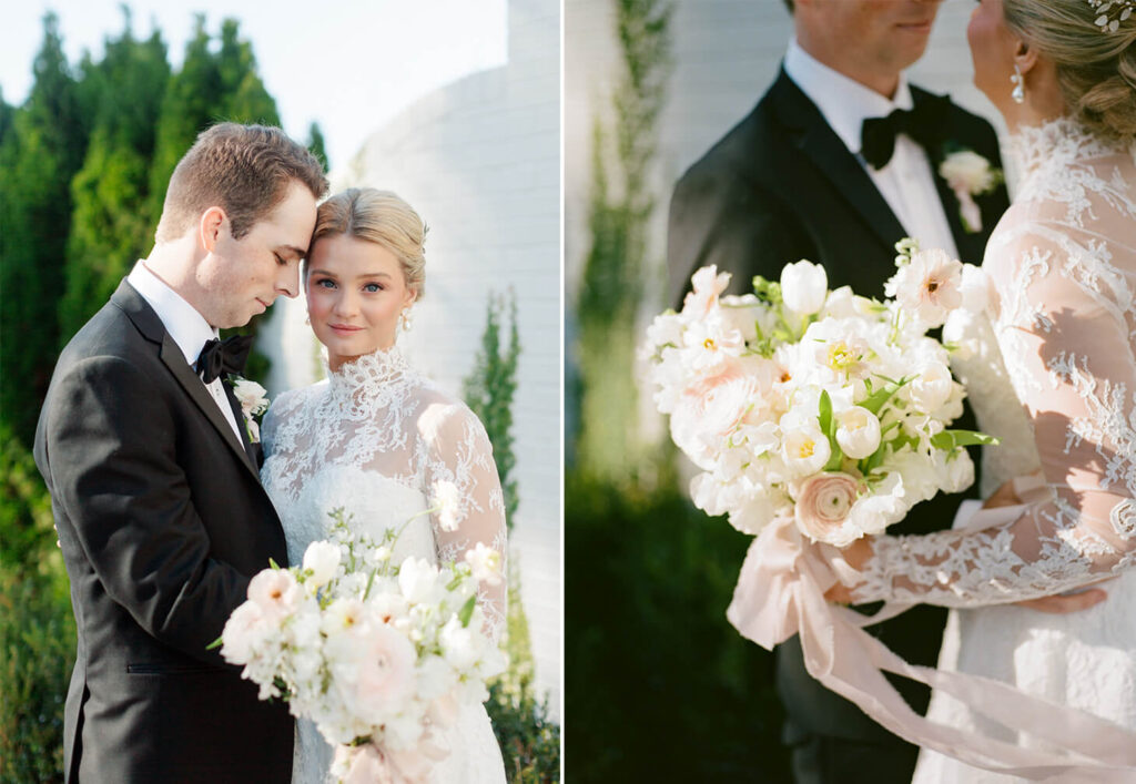 Wedding photos on film at The Farrell in Birmingham, AL