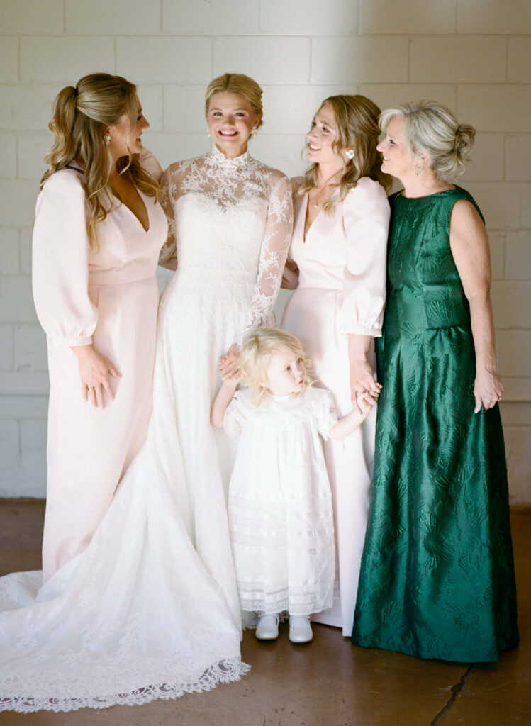 Wedding getting ready photos on film at The Farrell in Birmingham, AL