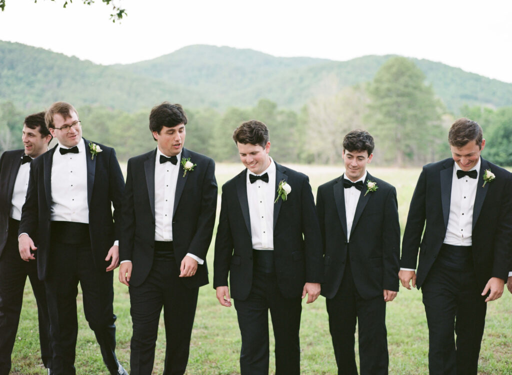 Groomsmen at Ridge Pointe Wedding Venue