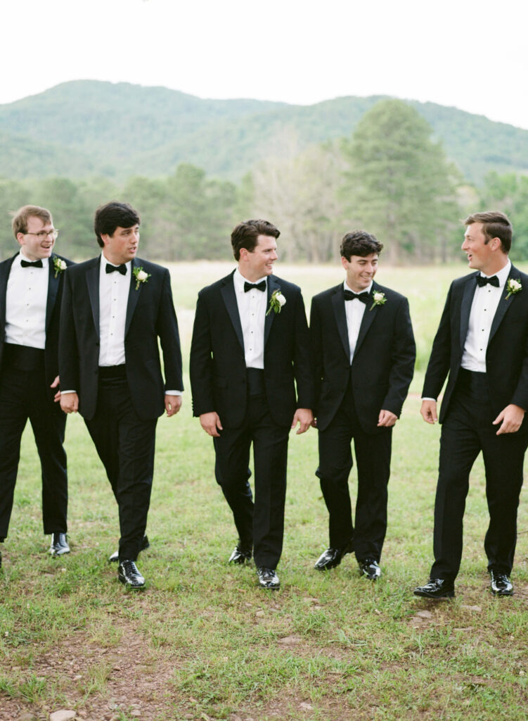 Groomsmen at Ridge Pointe Wedding Venue