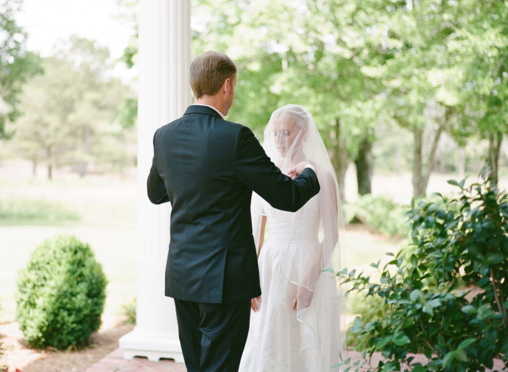 Getting ready photos at Ridge Pointe wedding venue