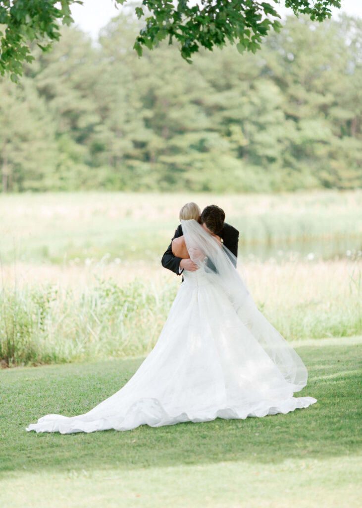 First Look at Ridge Pointe wedding venue shot on film