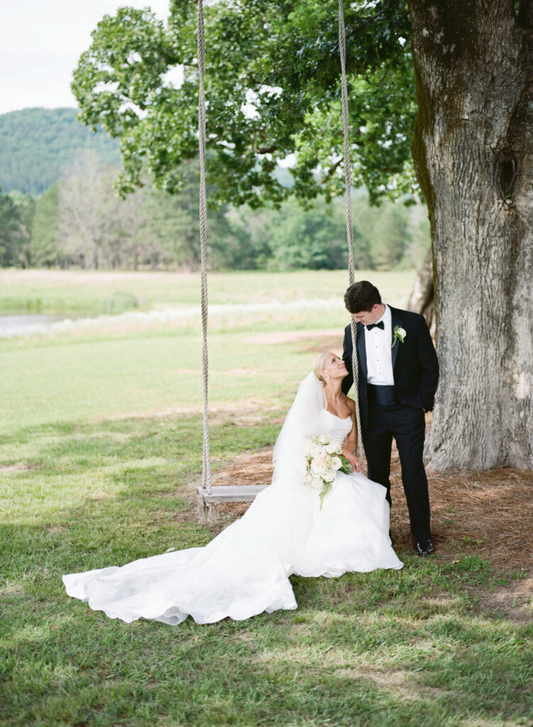 First Look at Ridge Pointe wedding venue shot on film