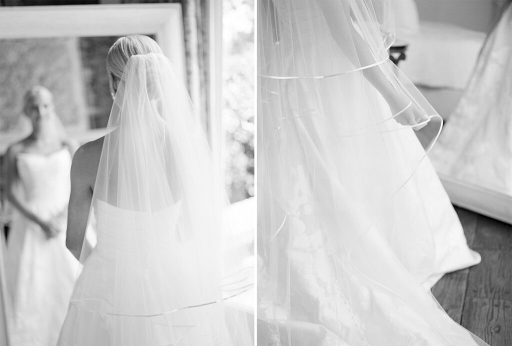 Getting ready photos at Ridge Pointe wedding venue