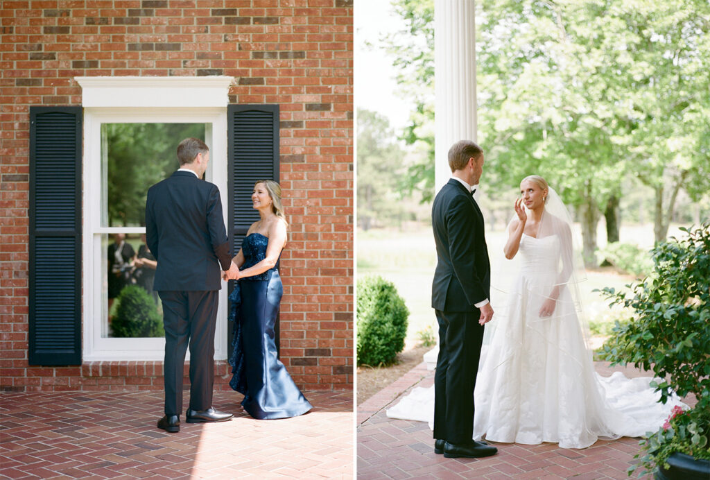Getting ready photos at Ridge Pointe wedding venue
