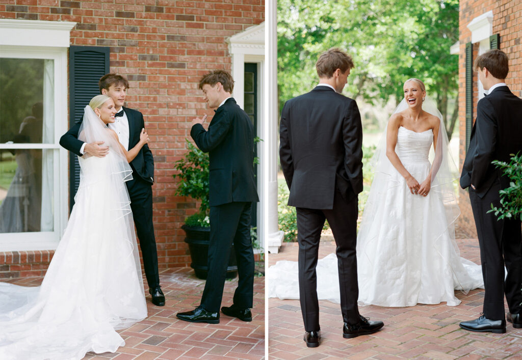 Getting ready photos at Ridge Pointe wedding venue