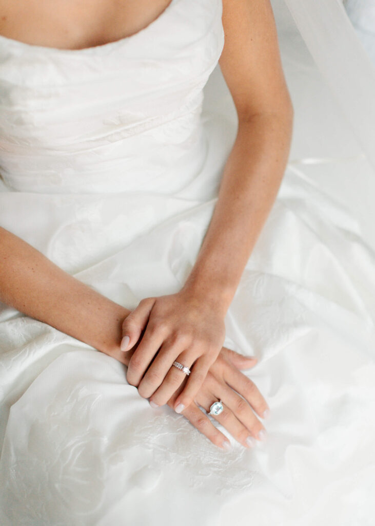 Getting ready photos at Ridge Pointe wedding venue