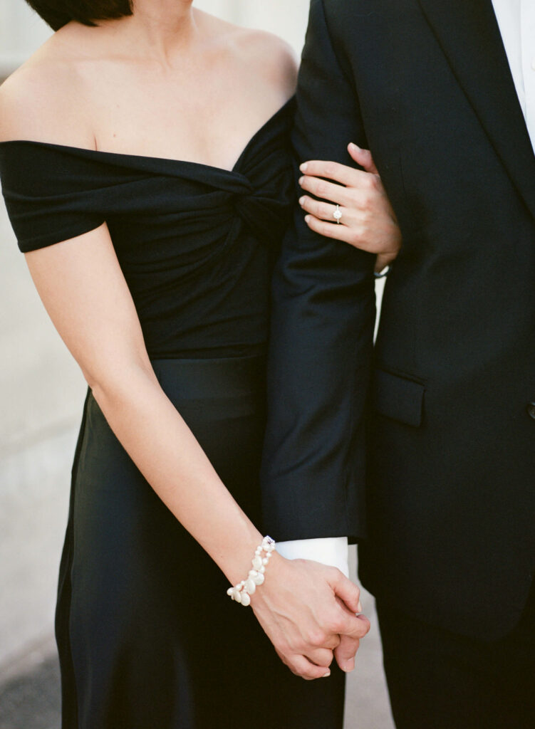 Engagement photos at the Federal Courthouse in Birmingham, AL