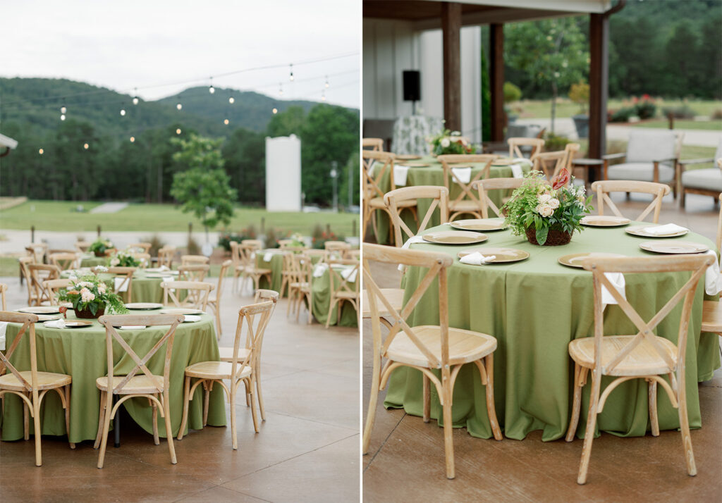 Wedding reception at Ridge Pointe in Alpine, AL