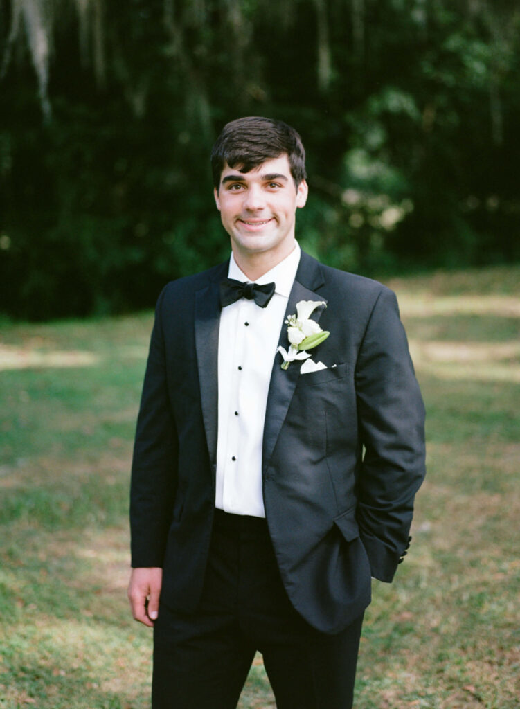 Groomsmen photos at Kanapaha Presbyterian Church in Gainesville, FL