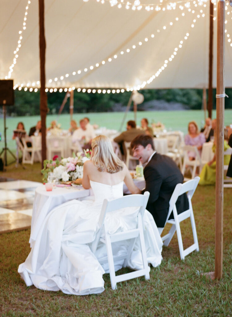Tented private estate wedding in Gainesville, FL