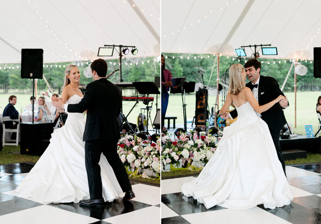 Tented private estate wedding in Gainesville, FL