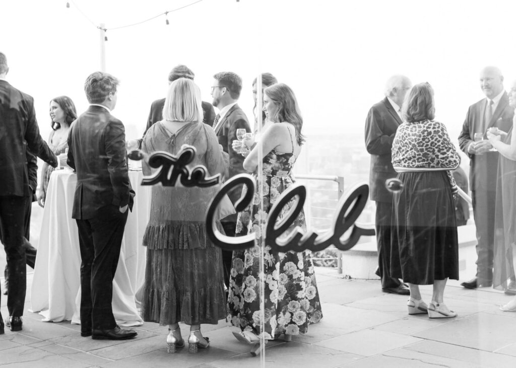 Wedding photos at The Club in Birmingham, AL