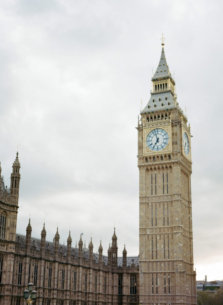 Big Ben shot on Portra 400 film