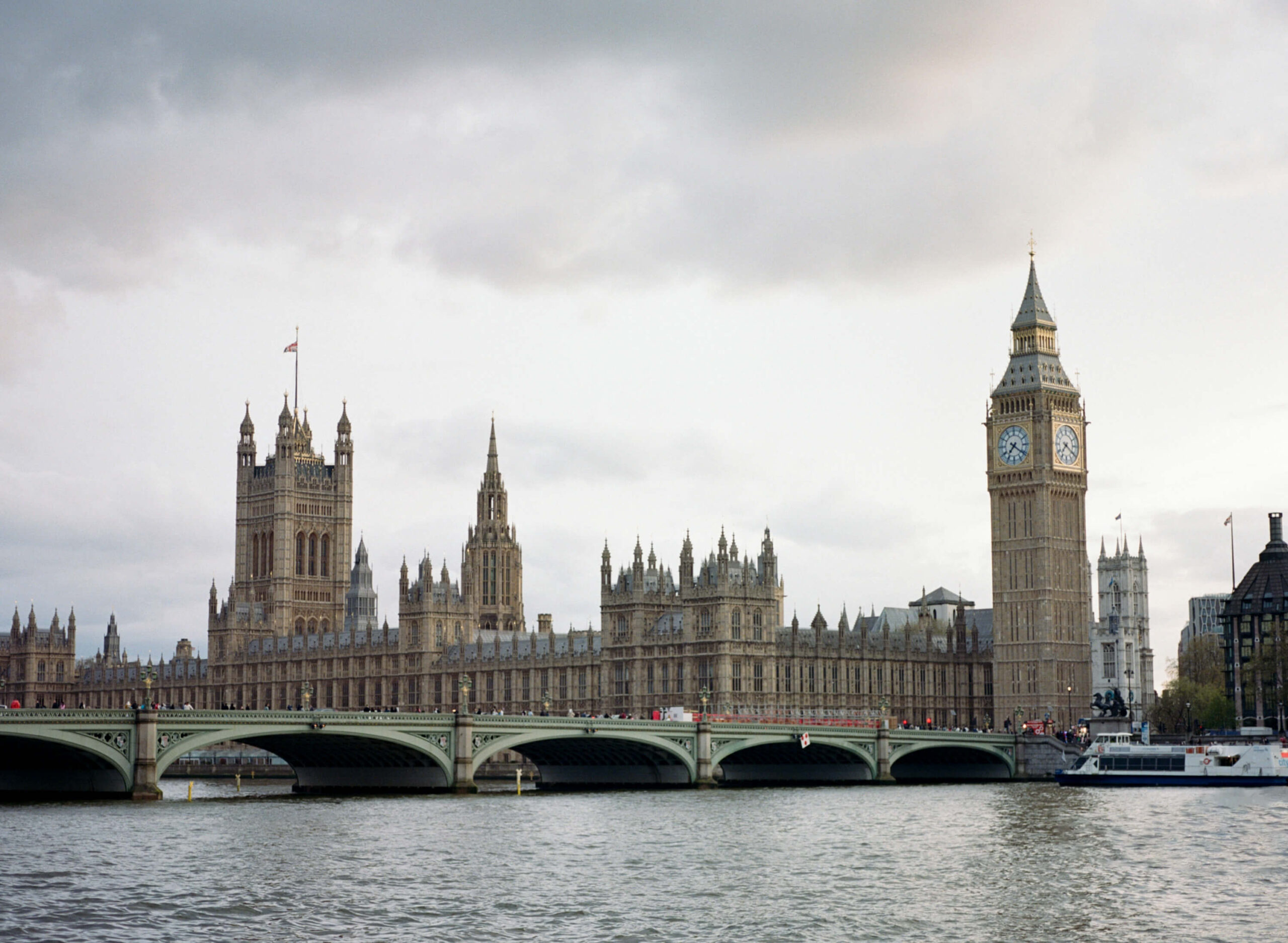 Big Ben shot on Portra 400 film