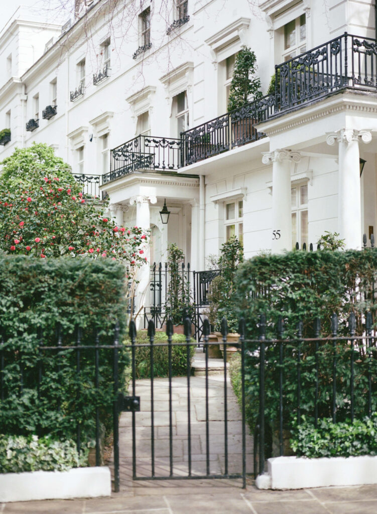 Kensington, London, shot on Portra 400 film