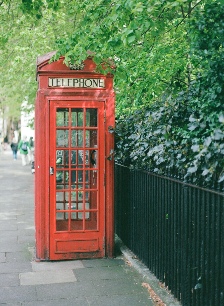 Kensington, London, shot on Portra 400 film