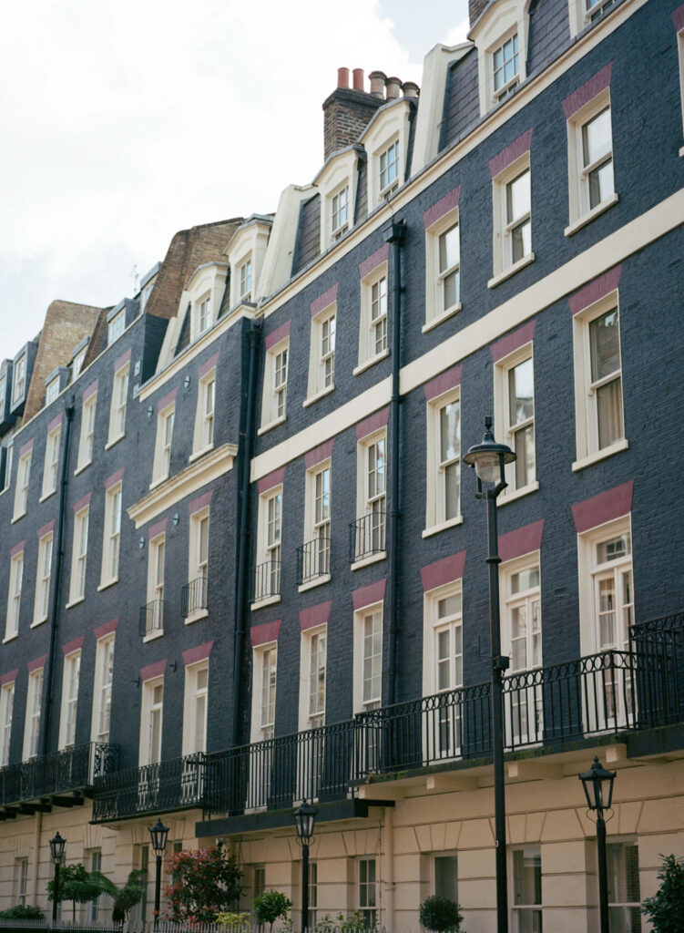 London shot on Portra 400 film