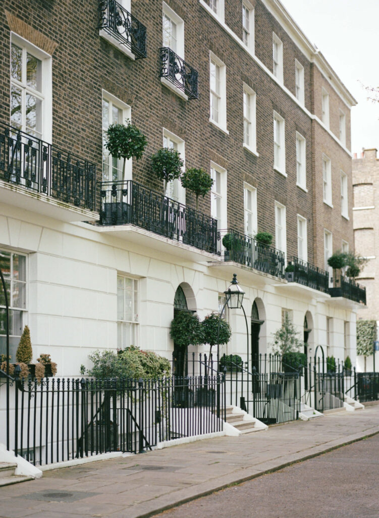 London shot on Portra 400 film