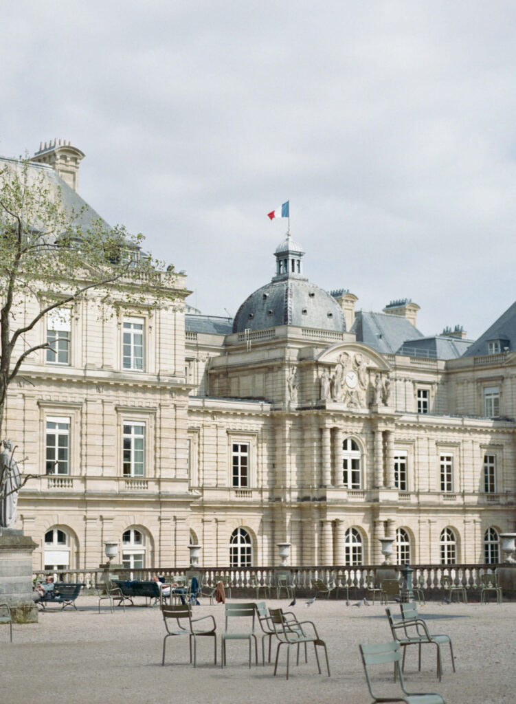 Jardin du Luxembourg on Portra 400 film