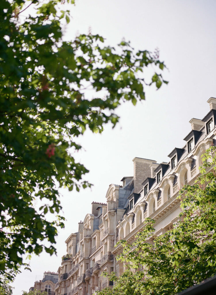 Paris on Portra 400 film