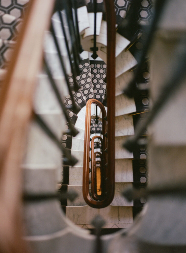 Paris on Portra 400 film