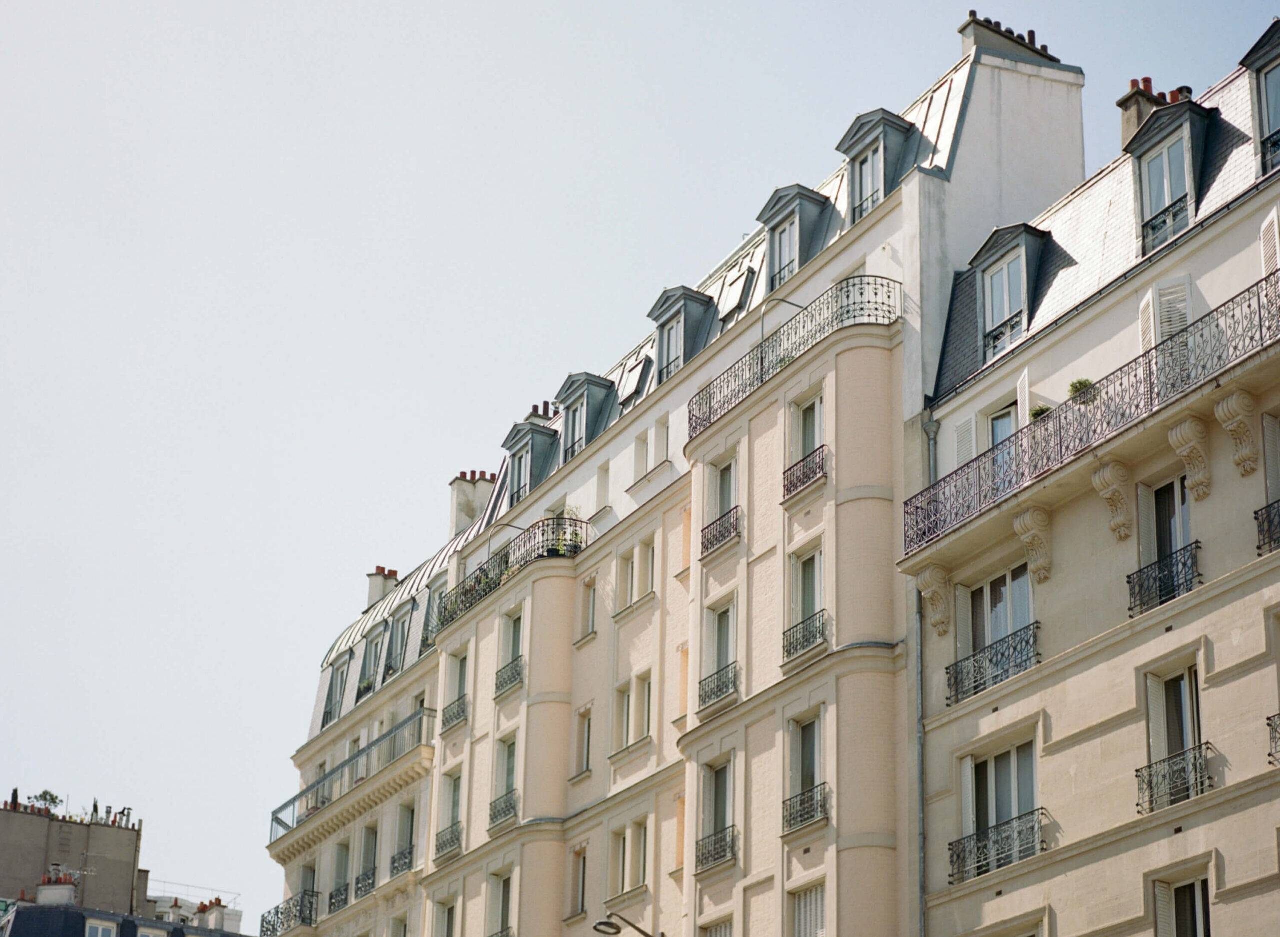 Paris on Portra 400 film