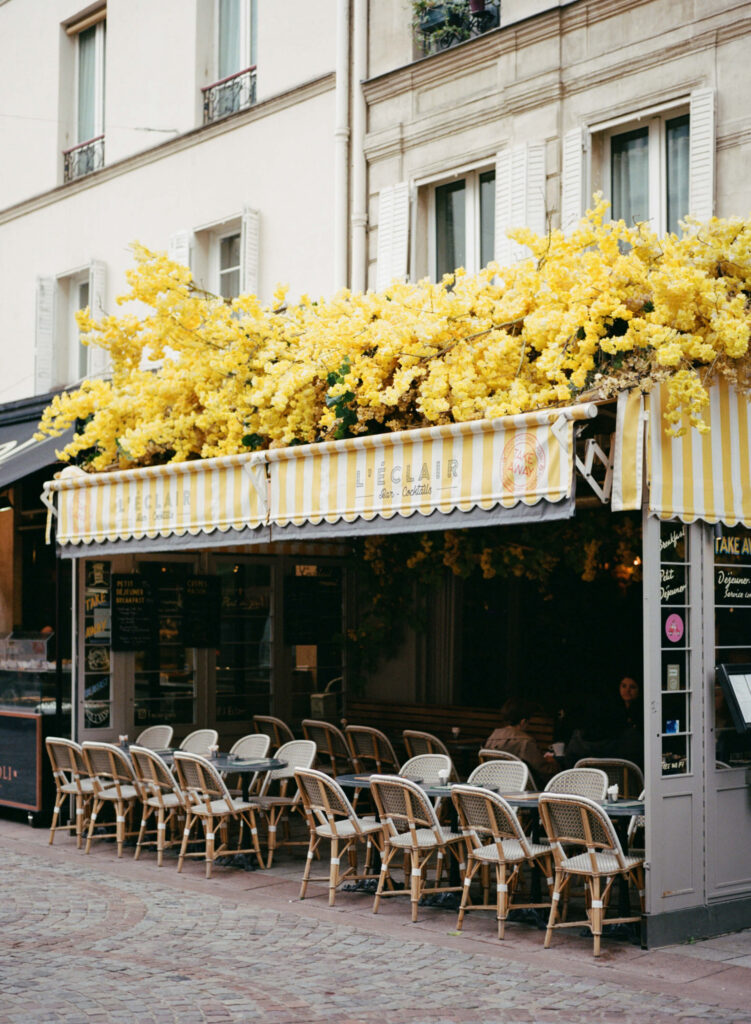 Paris on Portra 400 film