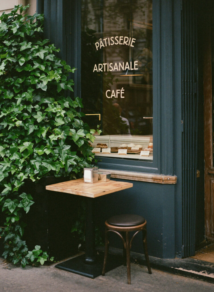 Paris on Portra 400 film