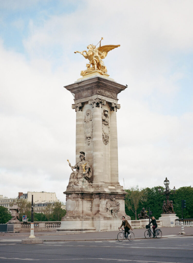 Paris on Portra 400 film
